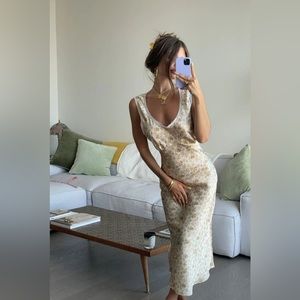 Heavy Manners Cherry St. Dress Floral Print